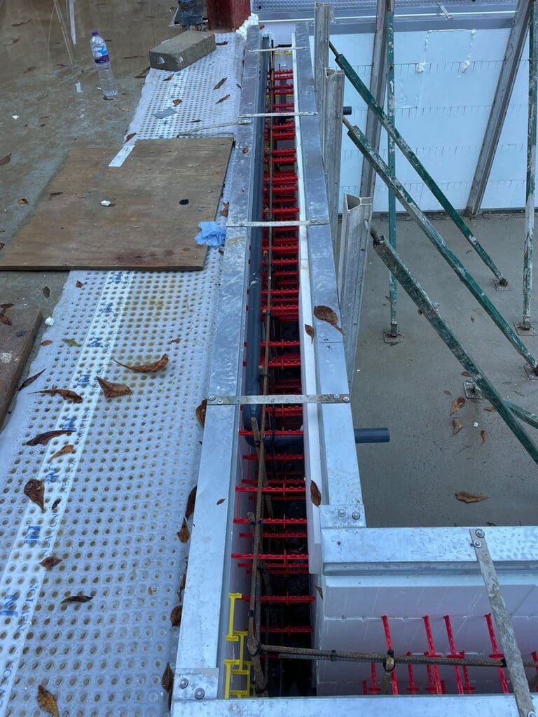 ICF basement pool shell ready for concrete. | Brookforge Swimming Pool ...